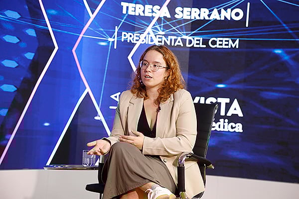 Teresa Serrano, presidenta del CEEM.