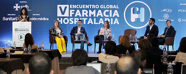 Un momento de la mesa dedicada a la humanización de la Farmacia.