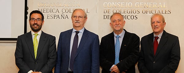 Joaquín Rodrigo Poch, Serafín Romero, José Ramón Repullo labrador y Javier Sánchez Caro.