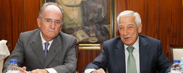 Fidel Campoy, director general de Salup, con Miguel Carrero, presidente de PSN.