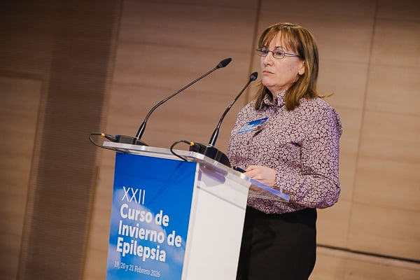 Mercè Falip, neuróloga e investigadora del grupo de Enfermedades Neurológicas y Neurogenética del IDIBELL y coordinadora de la Unidad de Epilepsia del Servicio de Neurología del HUB.