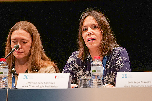 Verónica Sanz, coordinadora del Área de Neumología Pediátrica.