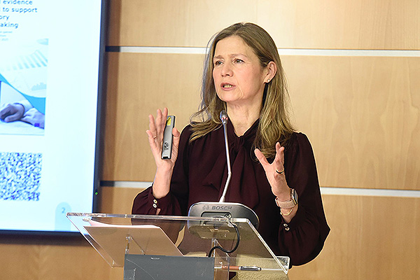 María Jesús Lamas, directora de la Agencia Española de Medicamentos y Productos Sanitarios (Aemps).