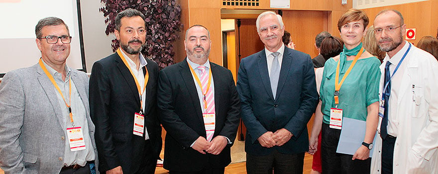 Jordi Domínguez, José Vicente Galindo, Justo Moreno, Antonio Alemany, Teresa Millán y Julio Zarco.