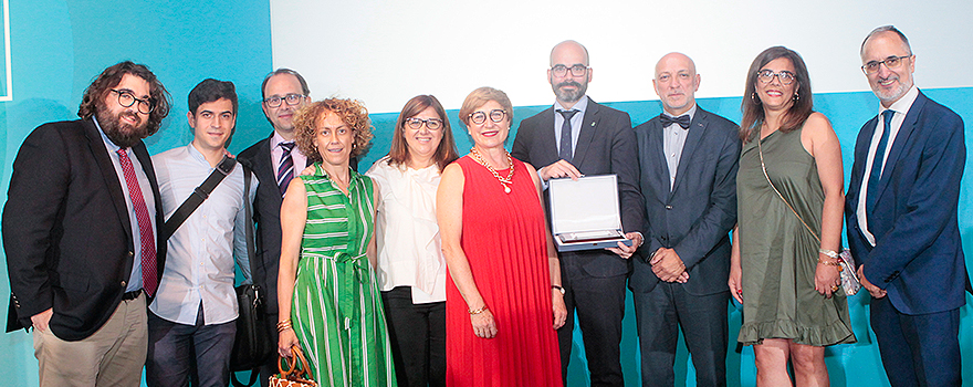 Enrique Pita y José Manuel Álvarez, de Comunicación del Sescam;José Luis Ballesteros, director general de Asistencia Sanitaria del Sescam; Angélica Molina, responsable de Comunicación del Sescam; Regina Leal, gerente del Sescam; María Teresa Marín Rubio, directora general de Planificación, Ordenación e Inspección Sanitaria de la Consejería de Sanidad de Castilla La-Mancha; Íñigo Cortázar, director general de Recursos Humanos del Sescam; Rodrigo Gutiérrez; Carmen Encinas, directora de Formación del Sescam y Luis Morell, director de Sistemas de Información del Sescam.