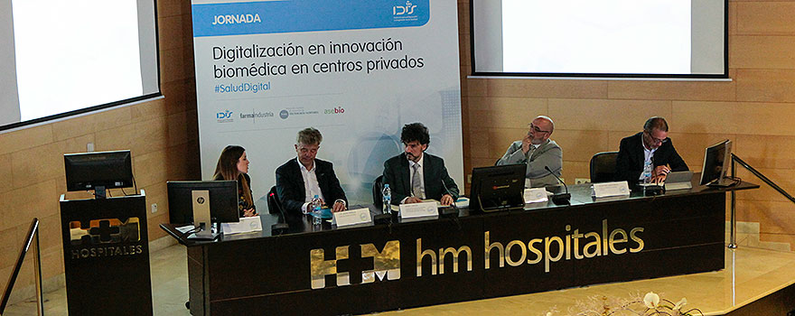 Un momento de la jornada celebrada por el IDIS en las instalaciones del Hospital Universitario HM Sanchinarro. 