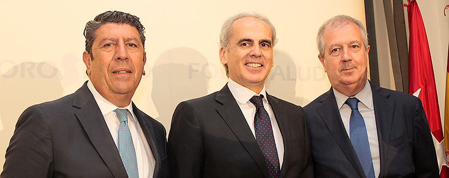 Manuel Vilches, Enrique Ruiz Escudero y Luis Mayero.