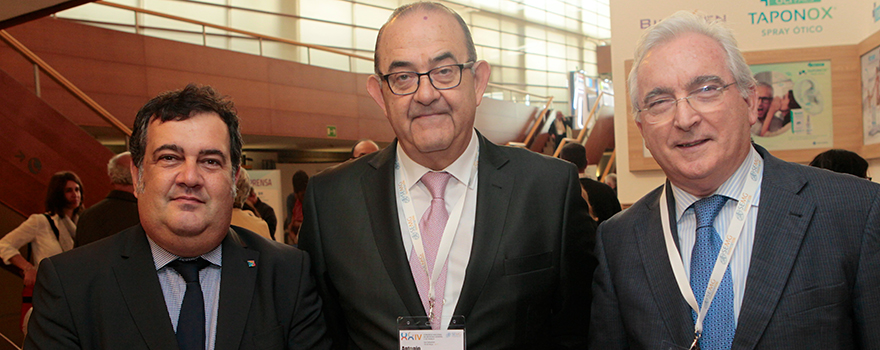 Ernesto Gasco, Antonio Fernández-Pro y Jacinto Bátiz. 