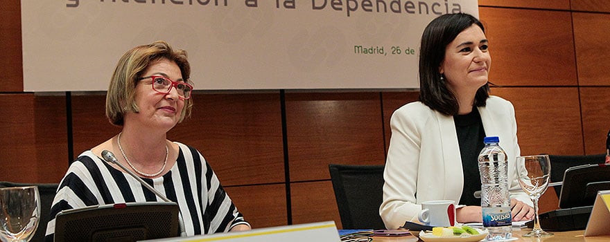 María Pilar Díaz y Carmen Montón.