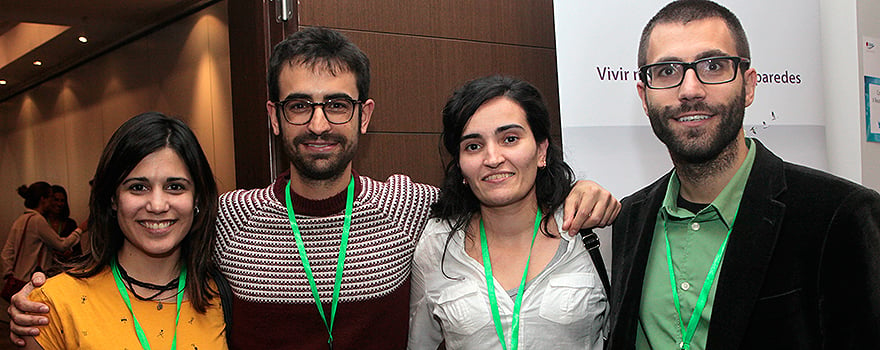 Gilsy Guillén, del Hospital Sant Joan de Deu; Jaime Rodríguez y María Lourdes Cos, ambos del Hospital del Mar; y José Loureiro, del Hospital Clinic de Barcelona.