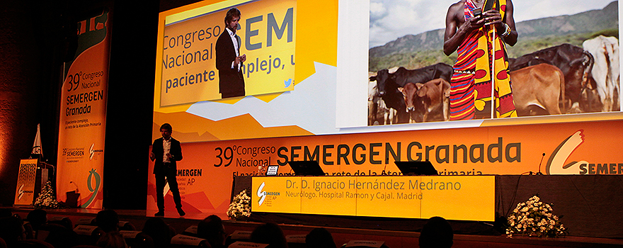 El neurólogo Ignacio Hernández Medrano ha pronunciado la conferencia de clausura.