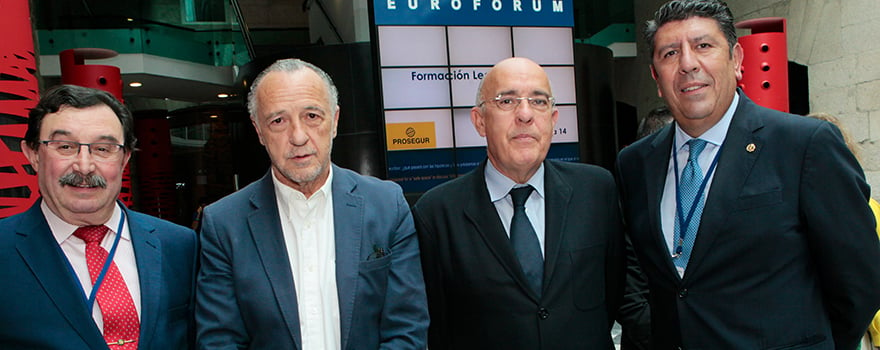 Domingo del Cacho, José María Pino, Boi Ruiz y Manuel Vilches.