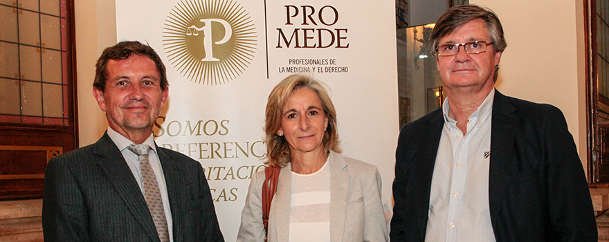 Jesús Pelaez, Pilar Alias, de Promede y Luis Zamarro, de Promede. 