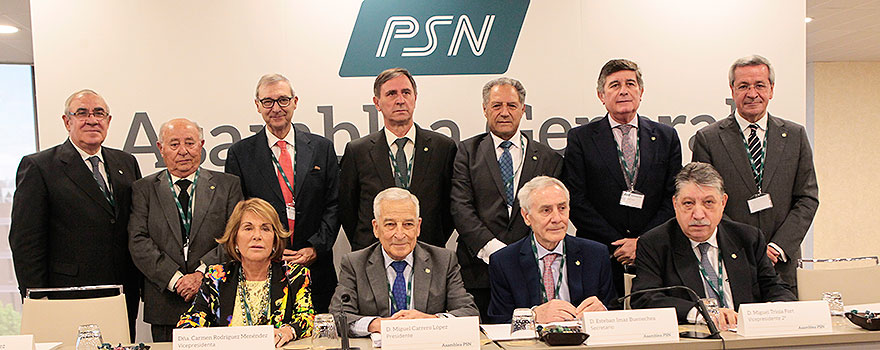 Miembros del Consejo de Administración saliente de PSN.
