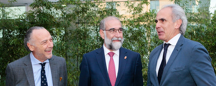 José María Pino, Fernando Domínguez, y Enrique Ruiz Escudero.