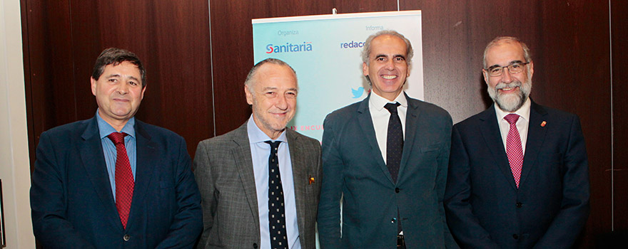 Joaquín Estévez, José María Pino, Enrique Ruiz Escudero y Fernando Domínguez. 