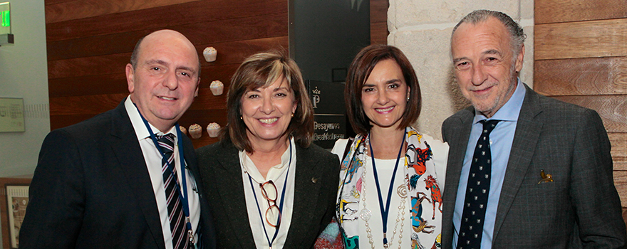 Jon Guajardo, Cristina Granados, María Dolores Acón y José María Pino.