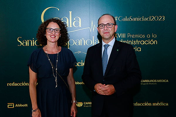 Begoña Fernández y José Antonio Ballesteros.