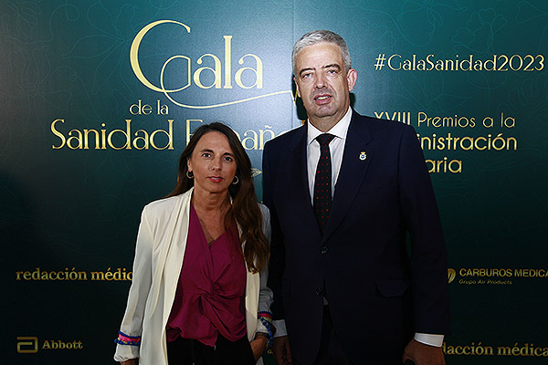 Raquel Murillo, directora general adjunta de AMA; y José Luis Bahillo, director general de AMA.