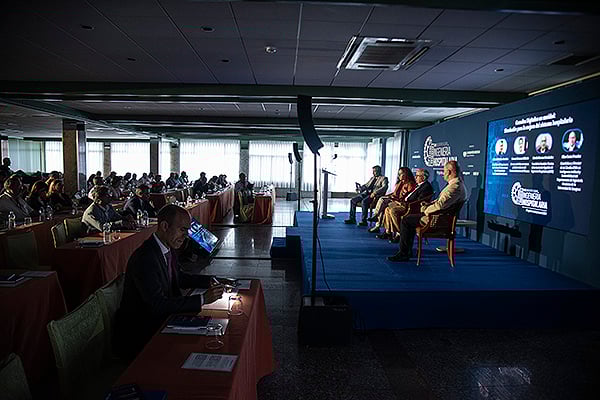Aspecto de la sala durante el XIII ENcuentro Global de Ingeniería Hospitalaria.
