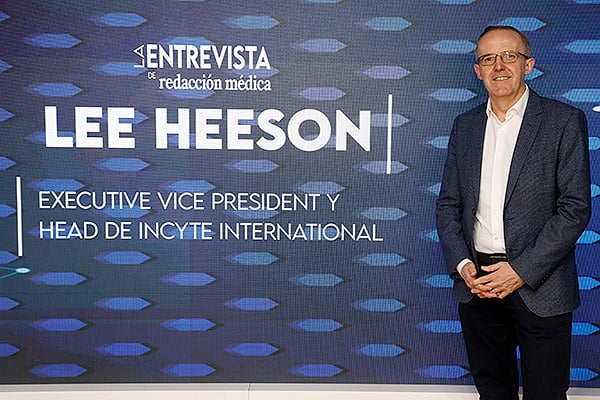 Lee Heeson, Executive Vice President y Head de Incyte International.