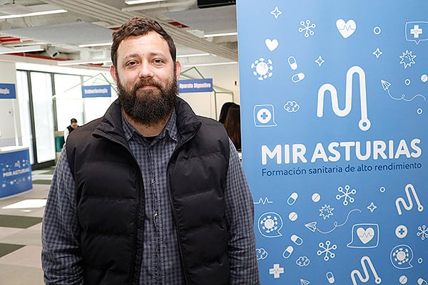 Juan Pablo Judes, futuro residente.