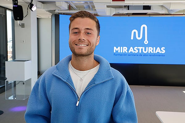 Daniel Filgueira, R1 de Pediatría y profesor en la Academia MIR Asturias.