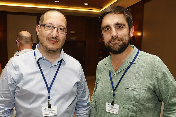 Eduardo Asiaín, director de Operaciones del GEE; y Luis Noval, director de Ventas y Desarrollo de Negocio de GEE.