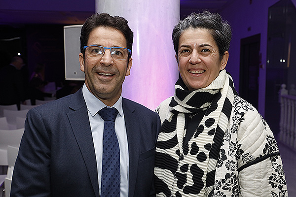Sergio García, director general de Linde Médica; y María Antonia Rodríguez, comercial de área de Linde Médica.