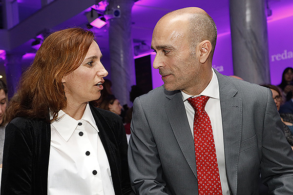 Mónica García y Ricardo López.