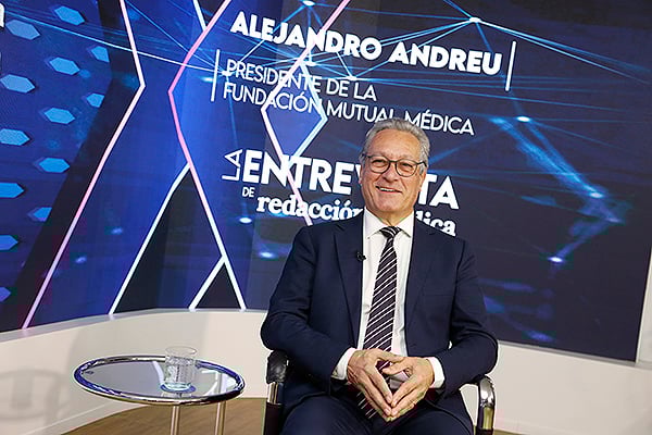  Alejandro Andreu, médico de Familia y presidente de la Fundación Mutual Médica