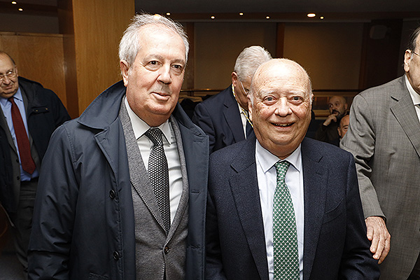 Luis Mayero,consejero de Asisa; y Francisco Ivorra, presidente de la aseguradora.