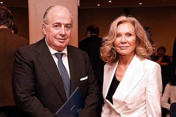 Ricardo De Lorenzo y la empresaria Alicia Koplowitz.