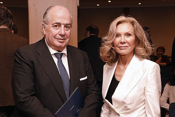 Ricardo De Lorenzo y la empresaria Alicia Koplowitz.