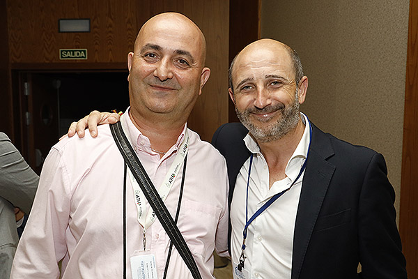 Luis María González y Santiago Rodríguez, Director Regional en Grupo Empresarial Electromédico GEE..
