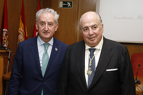 Tomás Cobo, presidente de la OMC; y Ricardo De Lorenzo.