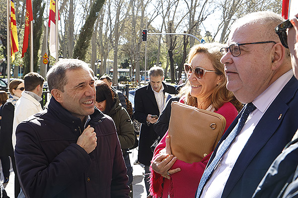 Juan Fernando Muñoz, secretario general de Salud Digital, Información e Innovación del SNS; charla con María Martín y Alejandro Vázquez.