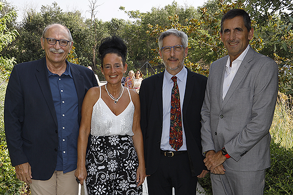 José Antonio de la Rica, director de Atención Sociosanitario del Departamento de Salud de País Vasco; Nerea Urien, viceconsejera de Administración y Financiación Sanitarias del Departamento de Salud de País Vasco; José Luis Quintas, viceconsejero de Salud del Departamento de Salud de País Vasco; y Frumencio Molinero, director de Aseguramiento y Contratación Sanitaria del Departamento de Salud de País Vasco. 