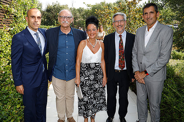 Ricardo López, José Antonio de la Rica Giménez, director de Atención Sociosanitaria del Departamento de Salud de País Vasco, Nerea Urien, viceconsejera de Administración y Financiación Sanitarias del Departamento de Salud de País Vasco, José Luis Quintas, viceconsejero de Salud del Departamento de Salud de País Vasco; y Frumencio Molinero Gutiérrez, director de Aseguramiento y Contratación Sanitarias del Departamento de Salud de País Vasco.