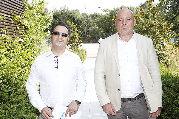 Eduardo Toro, director general de Crioges; y Rubén González, director de Relaciones Institucionales de Crioges.