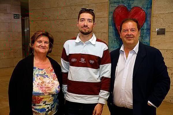 Mercedes Tormo, enfermera de Salud Mental y miembro de la Alianza Española Alianzas Científicas y Enfermerodalesce; Pablo Torres, de la Asociación Española Enfermera y Salud Mental (Aesme); e Ibrahim Hernández, coordinador de la Tecnología Asistencial del Sescam.