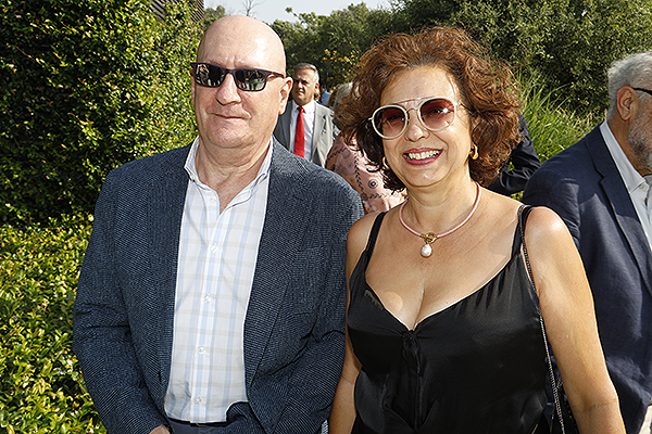 José Félix Herrera, jefe de prensa de la Consejería de Sanidad y Políticas Sociales de la Junta de Extremadura; y Soledad Diez-Madroñero, jefa de gabinete de la Consejería de Sanidad y Servicios Sociales de la Junta de Extremadura.