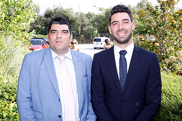 Manuel Rico, comercial en la Zona Centro de Oximesa Nippon Gases; y José Ángel Moreno, delegado comercial en la Zona Centro de Oximesa Nippon Gases.