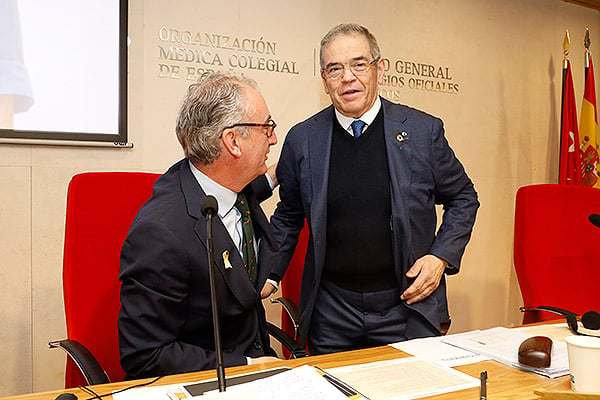 Tomás Cobo, presidente de la OMC; y José Santos, presidente de CEOM.