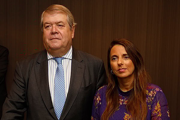 César Tolosa Tribiño y Raquel Murillo.