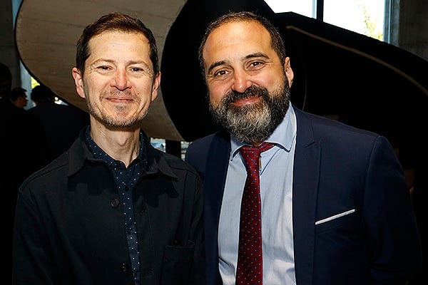 Óscar López, director de Redacción Médica; y Marcos García, responsable de Comunicación de HM Hospitales.