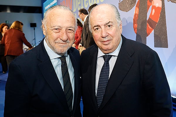 José María Pino, presidente-editor de Redacción Médica; y Ricardo De Lorenzo.