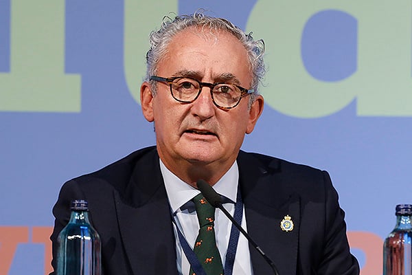 Tomás Cobo, presidente del Consejo General de Colegios Oficiales de Médicos (Cgcom).