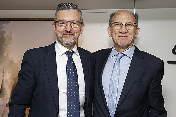 Andoni Lorenzo, presidente del Foro Español de Pacientes y Javier García, presidente de Facme.