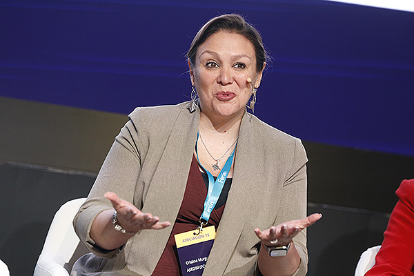Cristina Murgueitio, directora ejecutiva de ASEDIM (Ecuador)